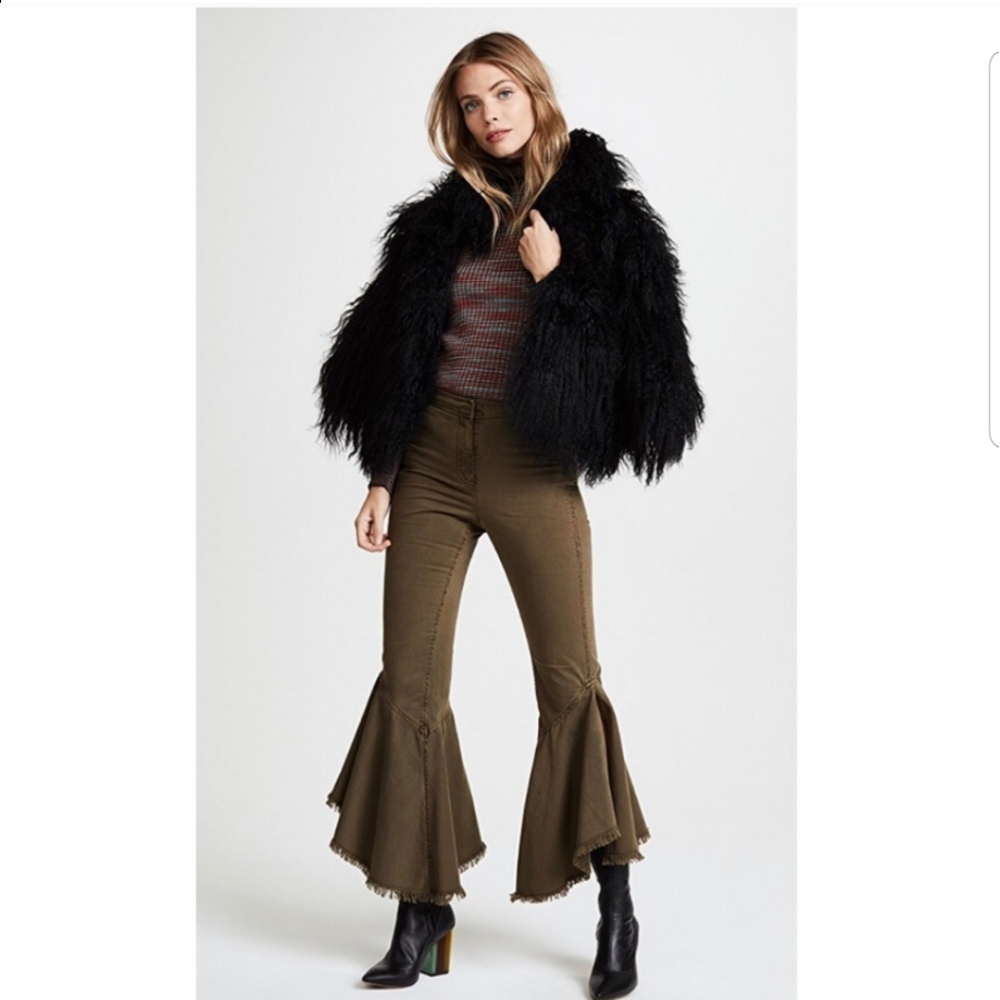 Cinq a Sept | High Rise Extra Flare Bell Pants
